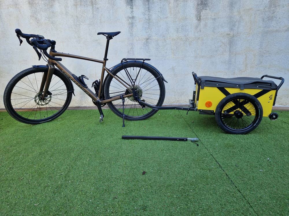 STERNYEXTENSION • Rallonge de timon pour remorque en vélo • STERNYTENT