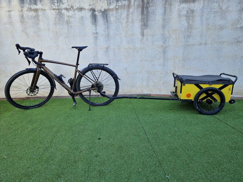 STERNYEXTENSION • Rallonge de timon pour remorque en vélo • STERNYTENT