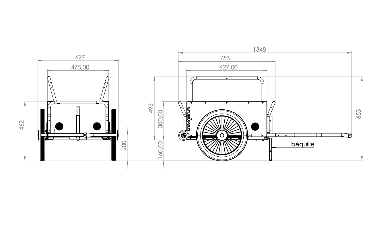 STERNYTRAILER - La remorque compact et légère de la marque STERNYTENT